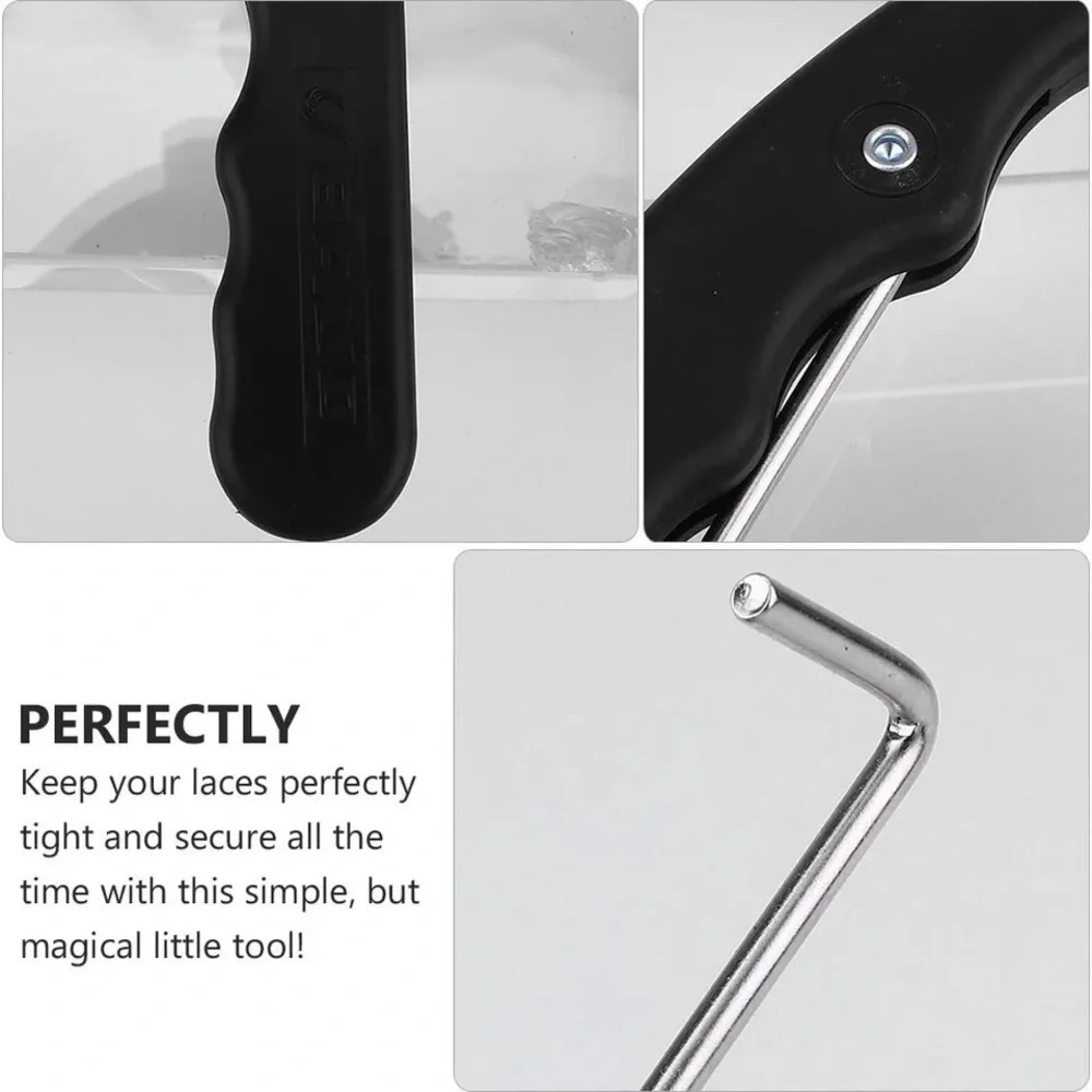 Lace Ice Skate Tightener Puller Hockey Tool Shoe Skating Key Shoes Skates Fold